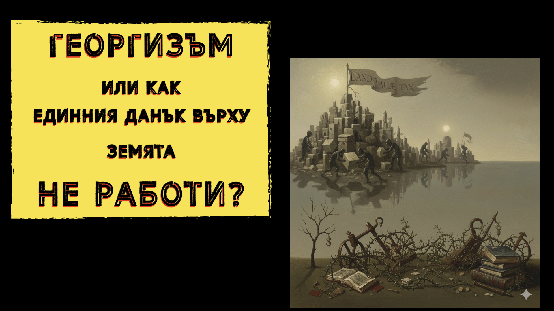 КАПИТАЛИЗЪМ 1:1 – ГЕОРГИЗЪМ ИЛИ КАК ЕДИННИЯ ДАНЪК ВЪРХУ ЗЕМЯТА НЕ РАБОТИ ?